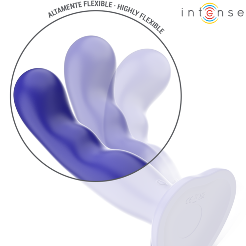 💙 Vibrateur SHORTY avec Ventouse - Télécommande Sans Fil - Bleu