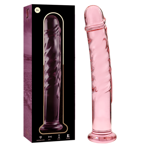 NEBULA SERIES BY IBIZA - MODÈLE 16 GODE EN VERRE BOROSILICATE 18.5 CM -O- 3 CM