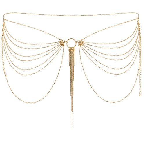 ✨ BIJOUX - Magnifique Bijou Chaîne Métal pour Taille Dorée 💎