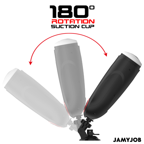 🚀 JAMYJOB - Masturbateur Vagin Automatique Gravité 5 Modes Aspiration Mains Libres