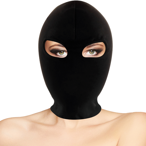 🖤 Masque de Soumission Noir DARKNESS - Cagoule BDSM Premium