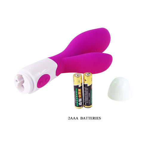 Stimulateur Vibrateur Newman Lilas - Pretty Love - 30 Modes de Vibration