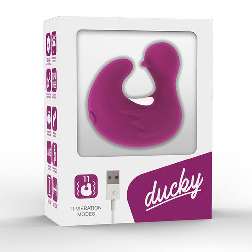 🦆 Duckymania - Canard Vibrant Rechargeable en Silicone - Stimulateur Ludique