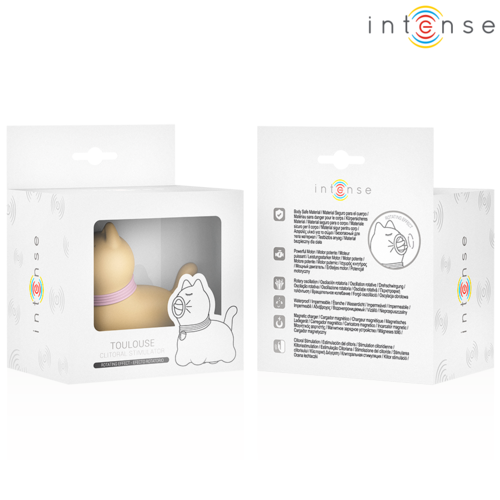 👅 Intense - Stimulateur Toulouse avec Langue Rotative à 360º - Sensations Orales