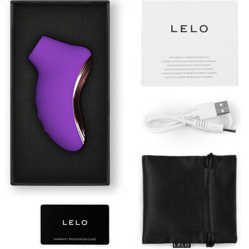 ✨ LELO SONA 2 TRAVEL - Masseur Sonique Clitoridien Violet 💜