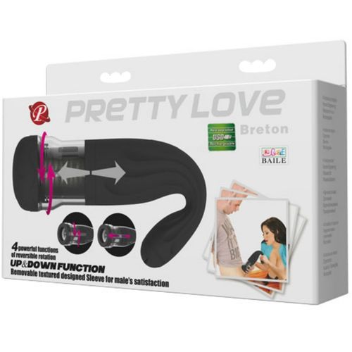 PRETTY LOVE - Masturbateur Rechargeable Multifonction Breton 🚀