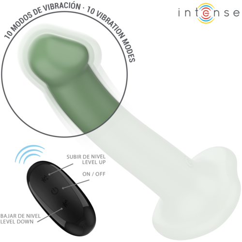 💚 Vibrateur BECCA avec Ventouse - 10 Modes de Vibration et Télécommande