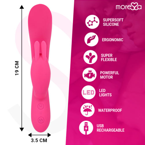 ✨ Moressa Telmo - Vibromasseur Rechargeable en Silicone Premium 💎