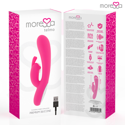 ✨ Moressa Telmo - Vibromasseur Rechargeable en Silicone Premium 💎