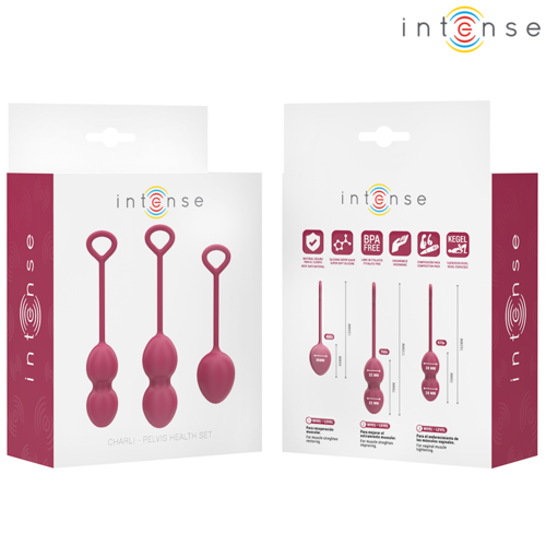 💪 INTENSE - Charli Kegel Ball Kit - Boules de Geisha ✨