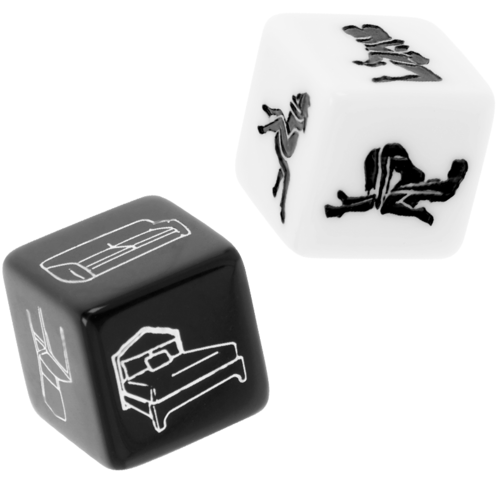 Dés Coquins Positions et Lieux - Jeu Érotique FETISH SUBMISSIVE