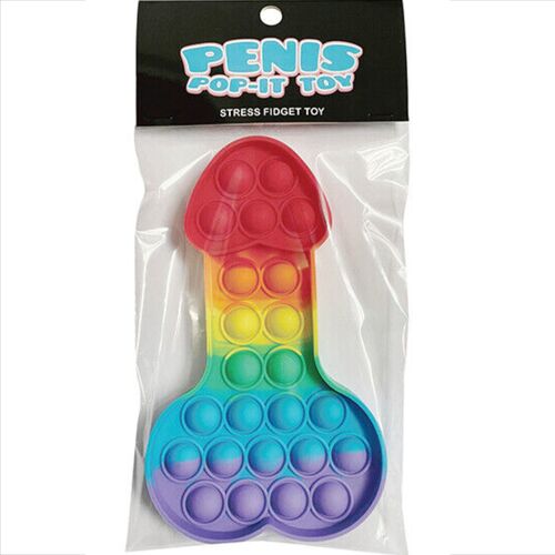 Jouet Anti-Stress Pop-It Pénis Multicolore - Kheper Games - Cadeau Coquin