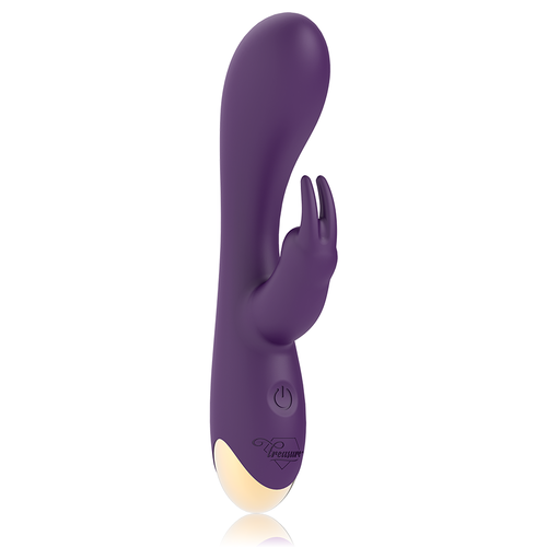 Vibrateur Rabbit Laurence Télécommande Montre WatchMe - Double Stimulation TREASURE