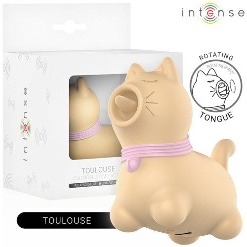 👅 Intense - Stimulateur Toulouse avec Langue Rotative à 360º - Sensations Orales