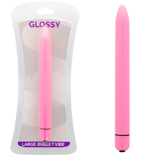 Vibrateur Slim Rose Profond 17500 RPM - Compact et Puissant GLOSSY