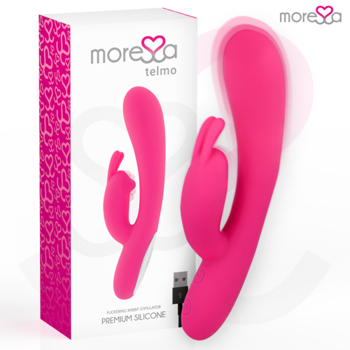 ✨ Moressa Telmo - Vibromasseur Rechargeable en Silicone Premium 💎